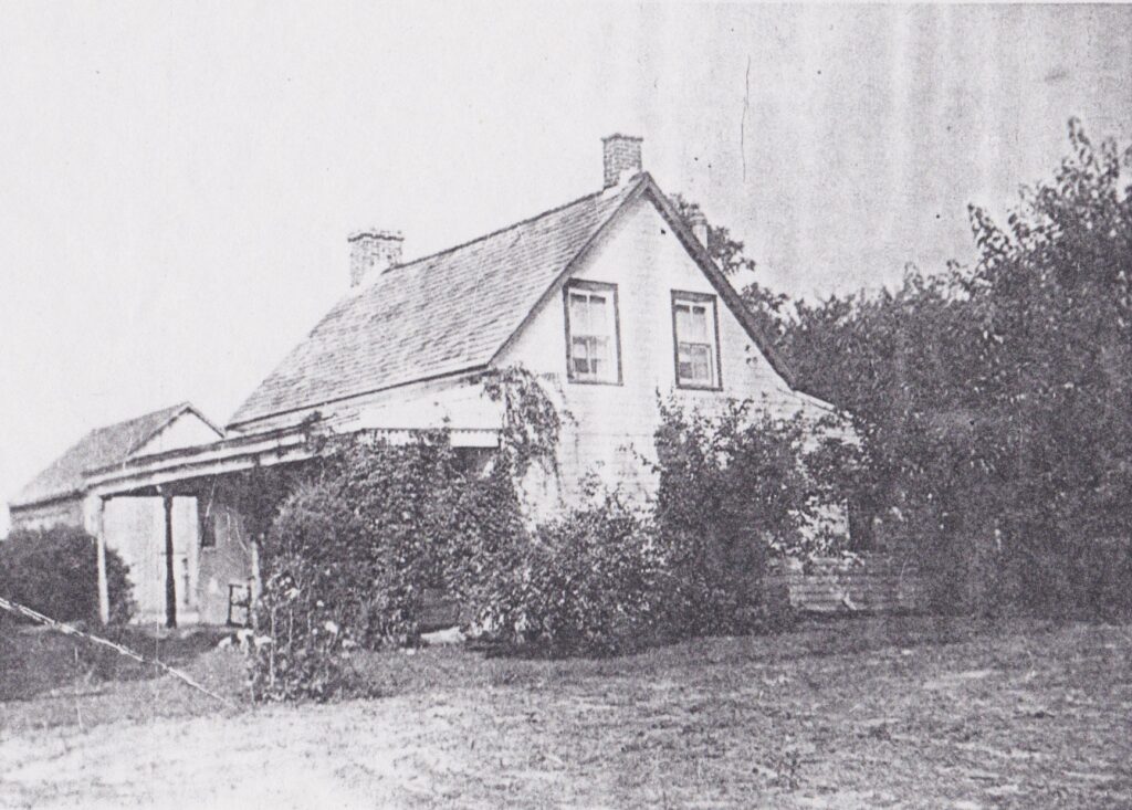 The Benioff House in Viola, Delaware - photo taken circa 1950.